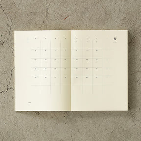 Midori MD Paper 2025 Notebook Diary- A5