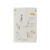 Midori 2026 Pocket Diary Mini - Cats