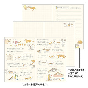 Midori 2026 Pocket Diary B6 - Cat