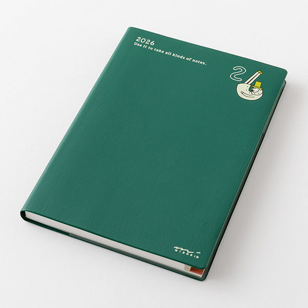 Midori 2026 Pocket Diary B6 - Ojisan
