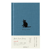 BOOK STYLE DIARY 2026 B6 CAT Navy