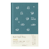 BOOK STYLE DIARY 2026 B6 Dog
