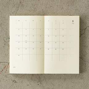 Midori MD Paper 2026 Notebook Diary- B6 Slim