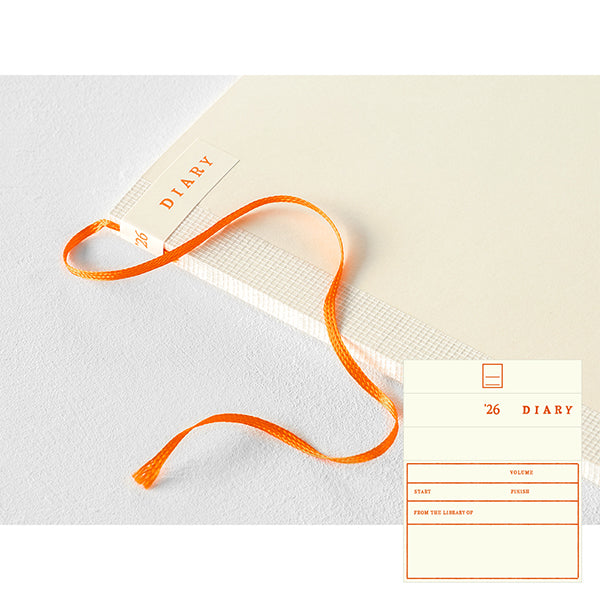 MD NOTEBOOK DIARY A4 THIN 2026