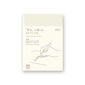 Midori MD Paper 2026 Notebook Diary 1Day 1Page- A6