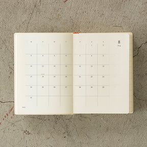 Midori MD Paper 2026 Notebook Diary 1Day 1Page- A6