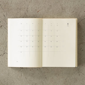 Midori MD Paper 2026 Notebook Diary 1Day 1Page- A5