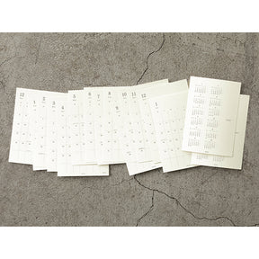 Midori Diary Sticker S 2026