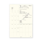 Midori Diary Sticker M 2026