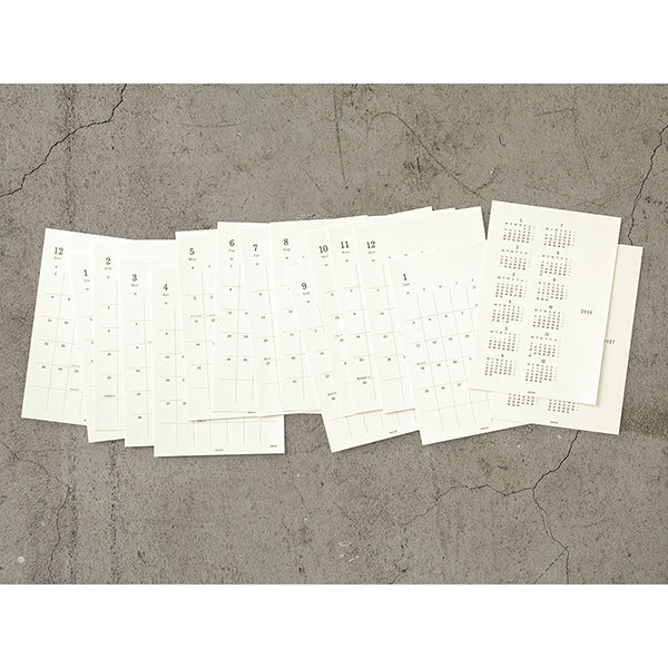 Midori Diary Sticker M 2026