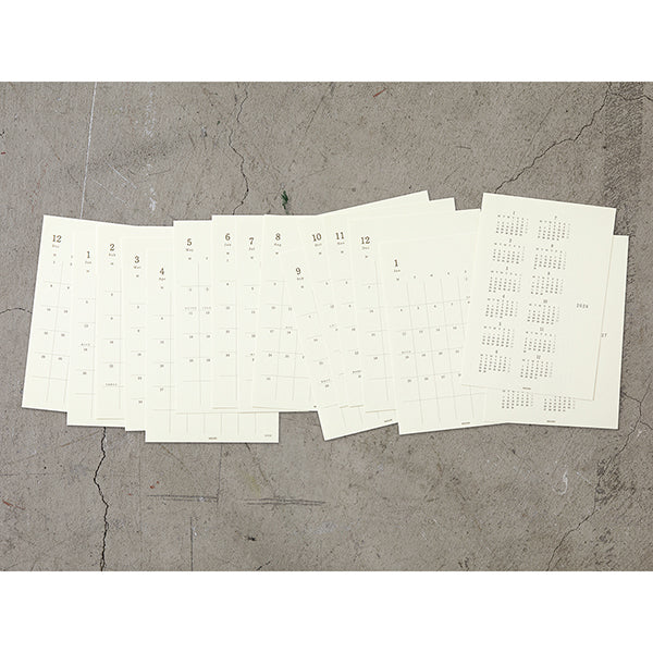Midori Diary Sticker L 2026