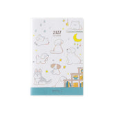 Midori 2027 Pocket Diary Mini (B7) - Dog