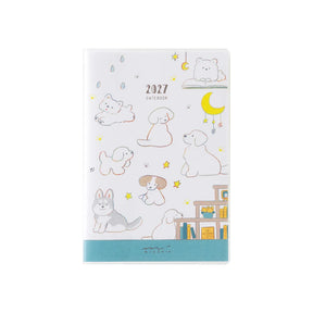 Midori 2027 Pocket Diary Mini (B7) - Dog