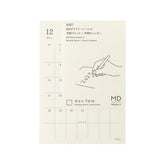 Midori Diary Sticker S 2027