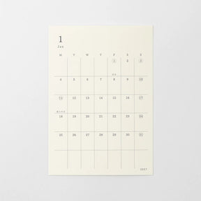 Midori Diary Sticker S 2027