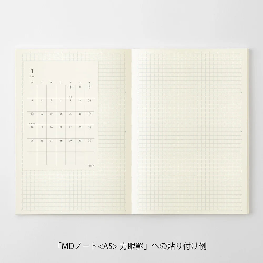 Midori Diary Sticker S 2027