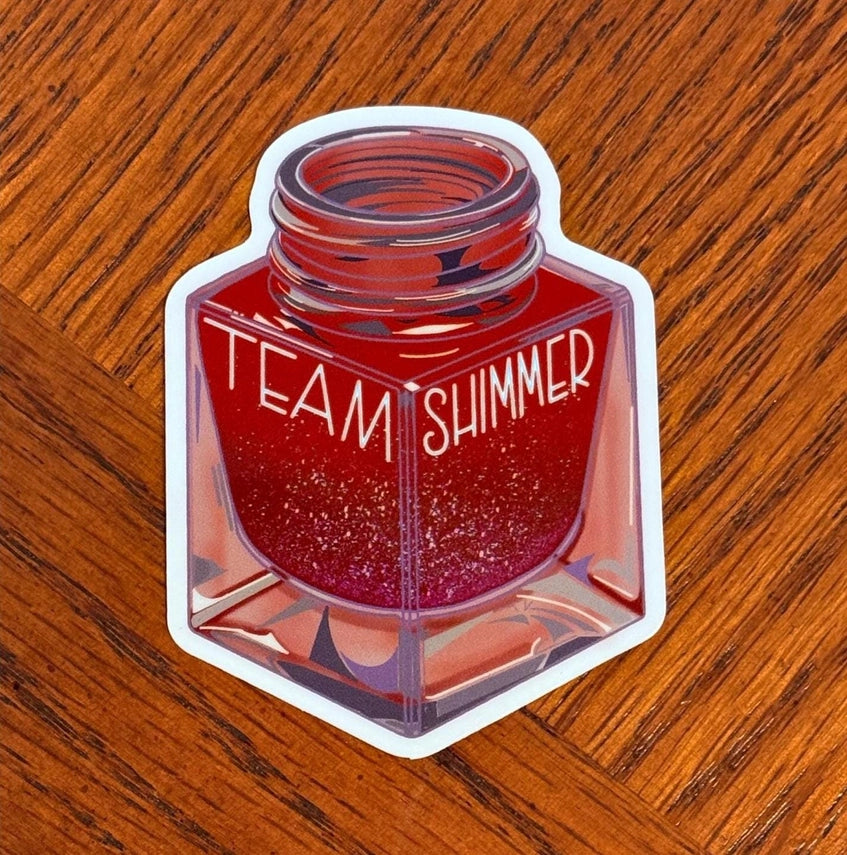 Blueprintery - Sticker - Team Shimmer Ink Bottle