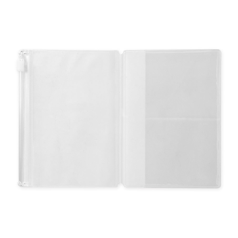 TRAVELER'S COMPANY 004 Passport Refill Zipper Case - Clear