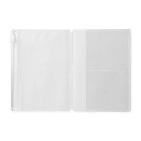 TRAVELER'S COMPANY 004 Passport Refill Zipper Case - Clear