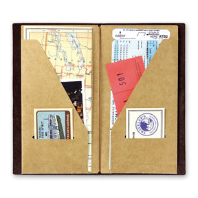 TRAVELER'S COMPANY 020 Regular Sized Refill - Kraft File Folder