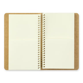 TRAVELER'S COMPANY A6 Slim Spiral Ring Notebook - Paper Pocket