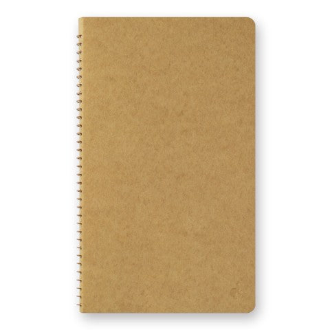 TRAVELER'S COMPANY Slim Spiral Ring - A5 Kraft Paper Blank
