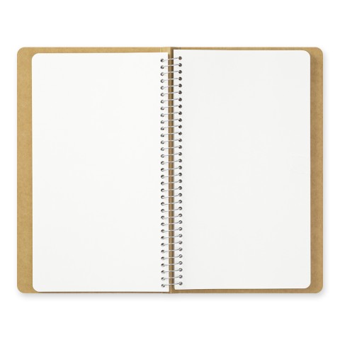 TRAVELER'S COMPANY A5 Slim Spiral Ring Notebook - Blank