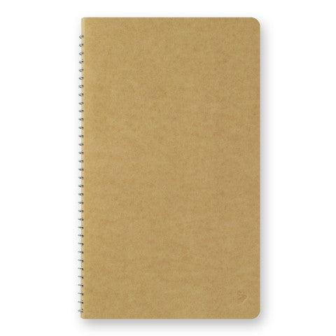 TRAVELER'S COMPANY Slim Spiral Ring Swan Watercolor Notebook - A5  Blank