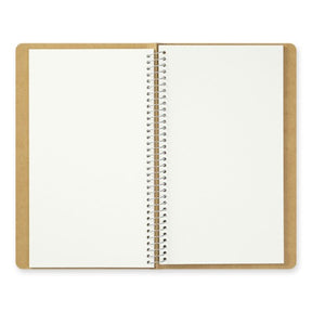 TRAVELER'S COMPANY A5 Slim Spiral Ring Swan Watercolor Notebook - Blank