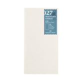 TRAVELER'S COMPANY 027 Regular Sized Refill - Watercolor Paper