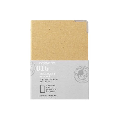 TRAVELER'S COMPANY Passport Sized Binder 016