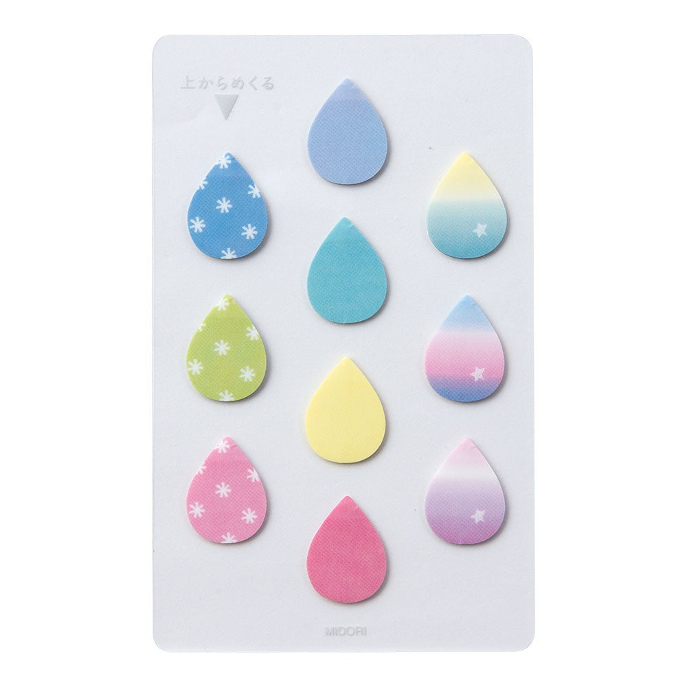 Midori Film Sticky Notes - Mini Drops