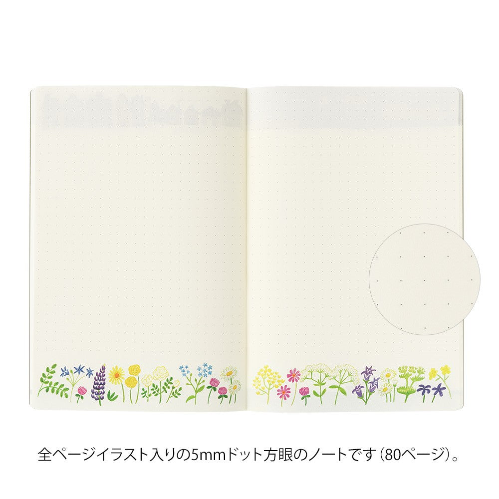 Midori Yuru Log Notebook B6 - Scandinavia