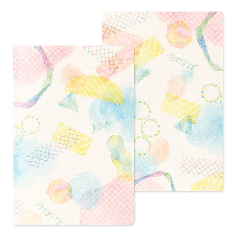 Midori Yuru Log Notebook B6 - Watercolor