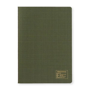 Kleid 2mm Grid Notes A5 - Olive Drab