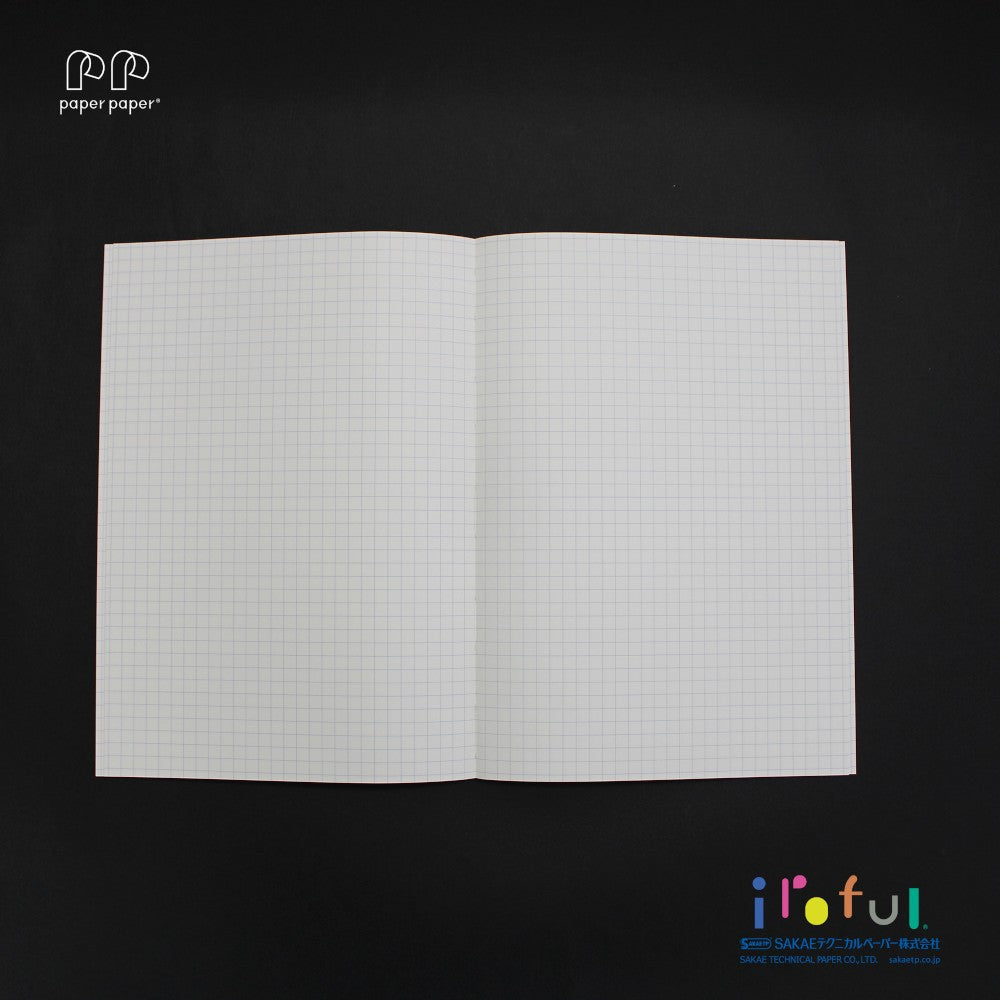 Iroful - A5 Soft Cover Notebook 5mm Grid