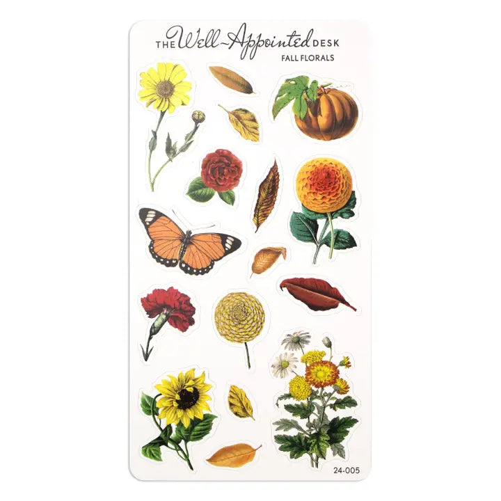The Well Appointed Desk - Fall Florals