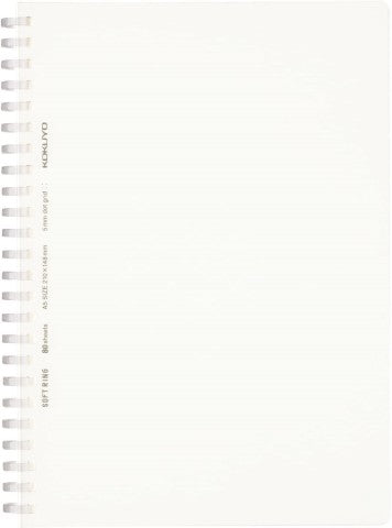 Kokuyo Soft Ring Notebook - A5 Dot Grid