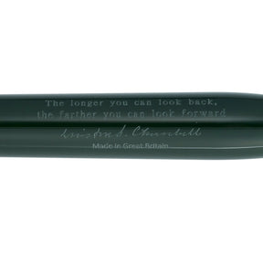 Conway Stewart Churchill Heritage  'The longer you can look back, the farther you can look forward'