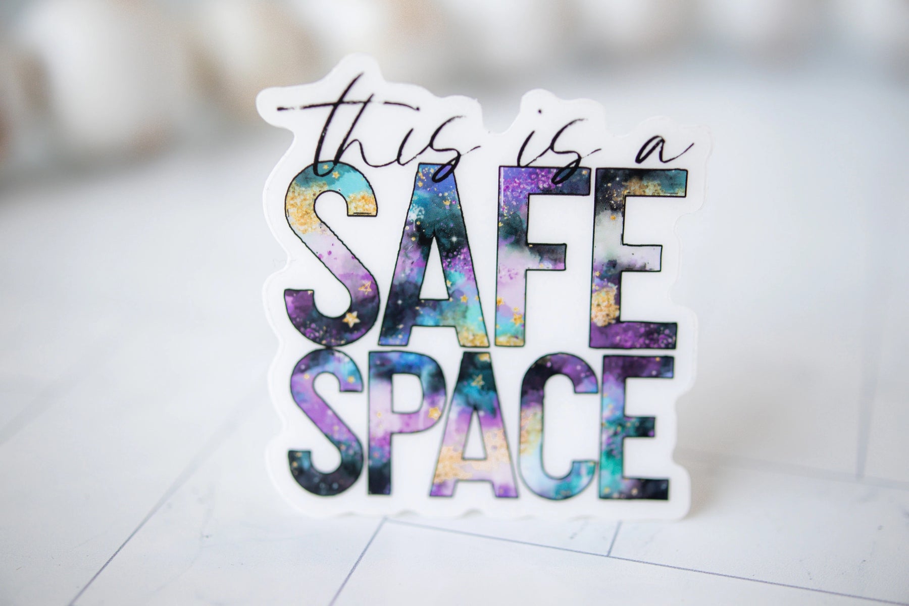 Savannah and James Co - Vinyl Sticker - This Is A Safe Space