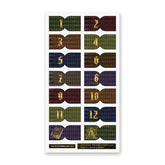 STICKII Sticker Sheet - Nevermore Tabs