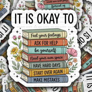 It's Transfer Time - Die Cut Sticker - It Is Ok To