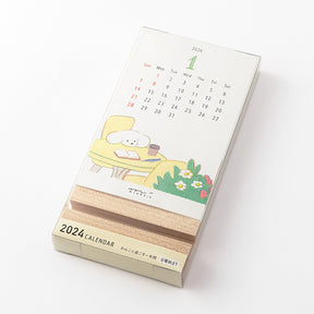 Midori 2024 Calendar Standing - Dog