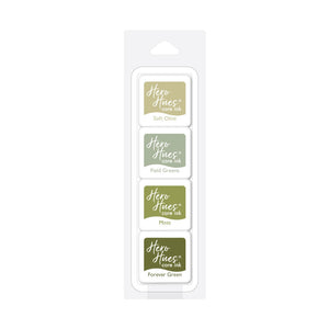 Hero Arts Hero Core Ink Cubes - Olive Greens