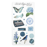 The Well Appointed Desk - Kind Of Blue Sticker Sheet