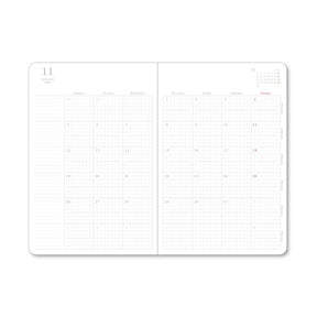 Stalogy Diary 2025 B6 Slim Monthly