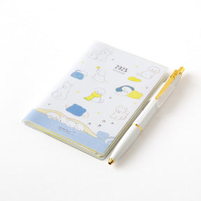 Midori 2025 Pocket Diary Mini (B7) - Dog