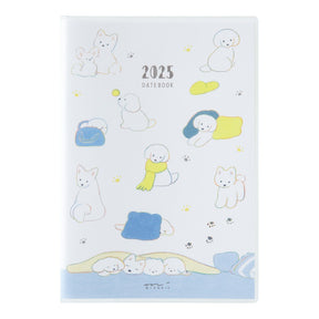 Midori 2025 Pocket Diary (B6) - Dog