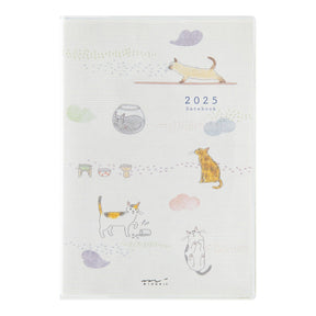 Midori 2025 Pocket Diary (B6) - Cat