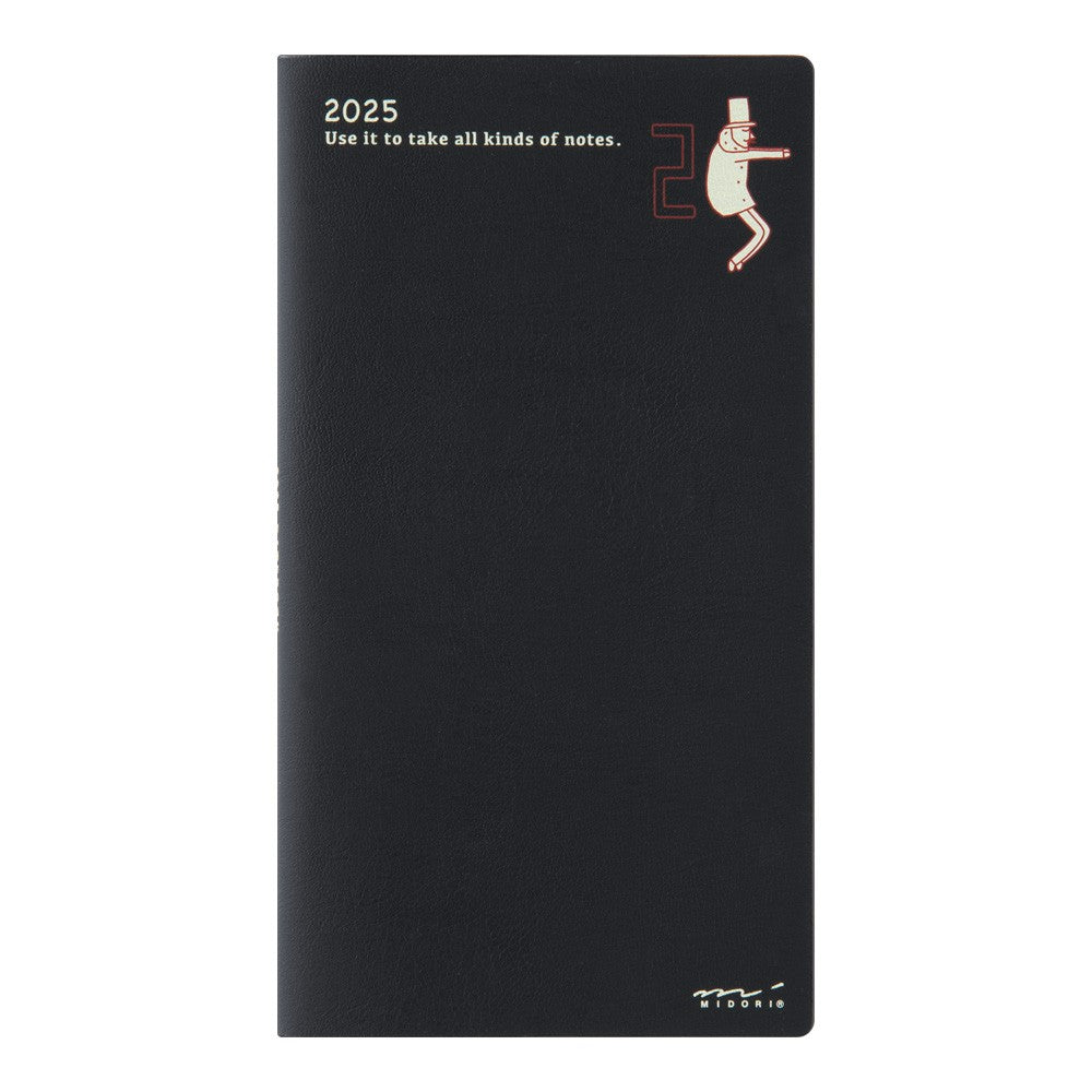 Midori 2025 Pocket Diary Slim (B6) - Ojisan